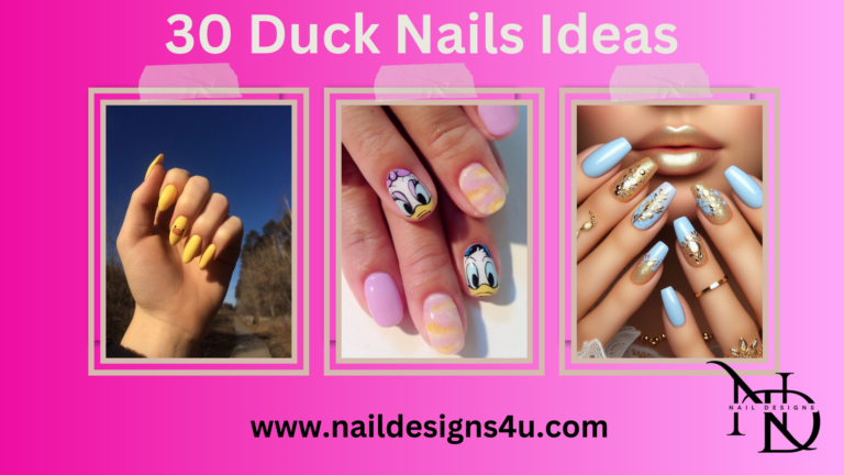 30+ Duck Nail Ideas to Quack Up Your Manicure In 2025 30 duck nail designs