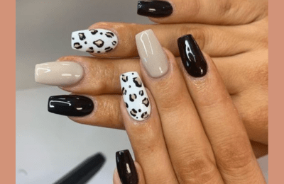 30 Modern Leopard Print Nail Designs - Embrace Your Wild Style in 2025 13 leopard print nail design