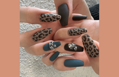 30 Modern Leopard Print Nail Designs - Embrace Your Wild Style in 2025 8 leopard print nail designs