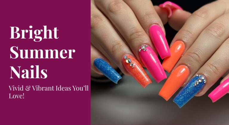 Vivid and Vibrant: Bright Summer Nails Ideas You'll Love 32 Bright Summer Nails