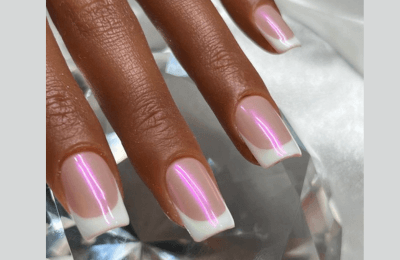 11 Gel nail designs to Polish Your Unique Style 8 French tip nails with Gel Designs