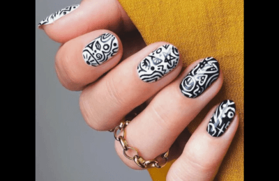 40+ Insanely Cool Black and White Nails Design to Try 48 Black and White Nails