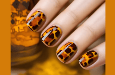 Tortoise shell nail designs