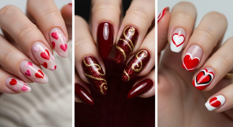 Valentines Day Nails