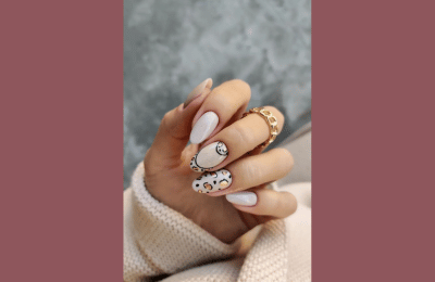 10 Stunning Leopard Print Nails Idea for a Chic Neutral Look 4 Soft Beige With Leopard Print Nails