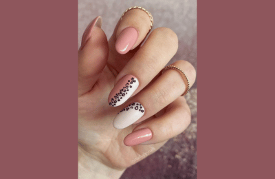 10 Stunning Leopard Print Nails Idea for a Chic Neutral Look 8 Soft Pink and white Leopard nail Designs