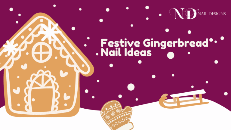 25 Festive Gingerbread Nail Ideas for Perfect Christmas Look 26 Festive Gingerbread Nail Ideas banners