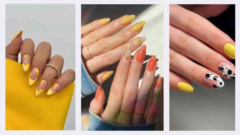 54 Perfect Yellow Nails Design for summer season 25 Yellow Nails design banner