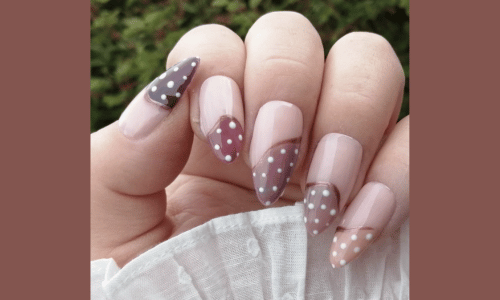 25 Must Try Polka Dot Nail Designs for a Stylish Look 19 Fun berry-inspired polka dot nails with juicy shades of red and pink