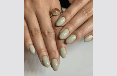 29 Stunning Spring Nail Color ideas to Make Your Mani Bloom 19 soft sage green nail art