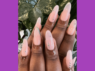 Classy gel nail designs, May nail ideas with sleek elegance.