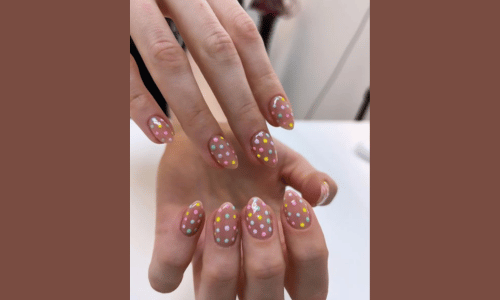 25 Must Try Polka Dot Nail Designs for a Stylish Look 22 Delicate pastel polka dot nails for a soft and elegant style
