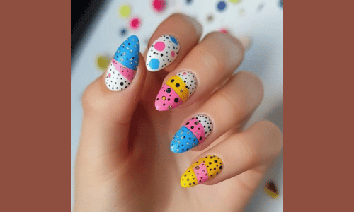 25 Must Try Polka Dot Nail Designs for a Stylish Look 7 Cute polka dot nail designs perfect for birthday celebrations and fun vibes.