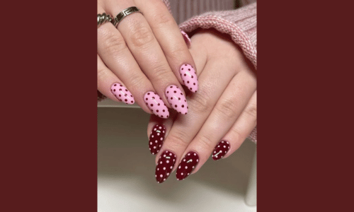 25 Must Try Polka Dot Nail Designs for a Stylish Look 10 Elegant polka dot manicure ideas with a classy gold accent for formal events.