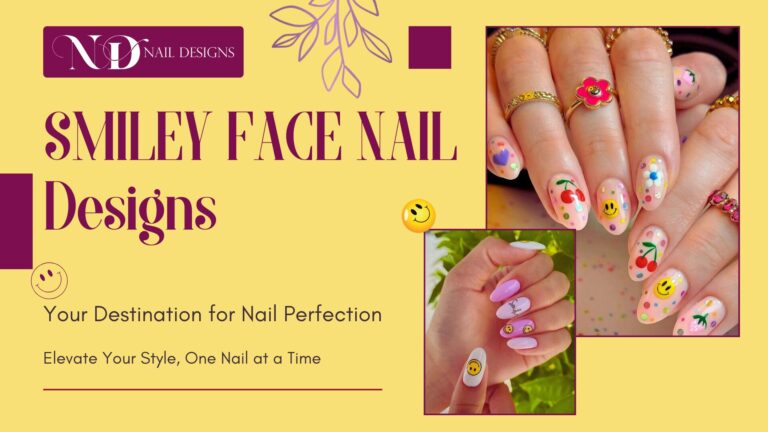 Smiley Face Nail Art Banner