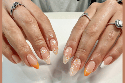 25 Beautiful Mother Day Nails – Celebrate with Style 8 Cute spring Mother Day Nail ideas with tiny flowers.