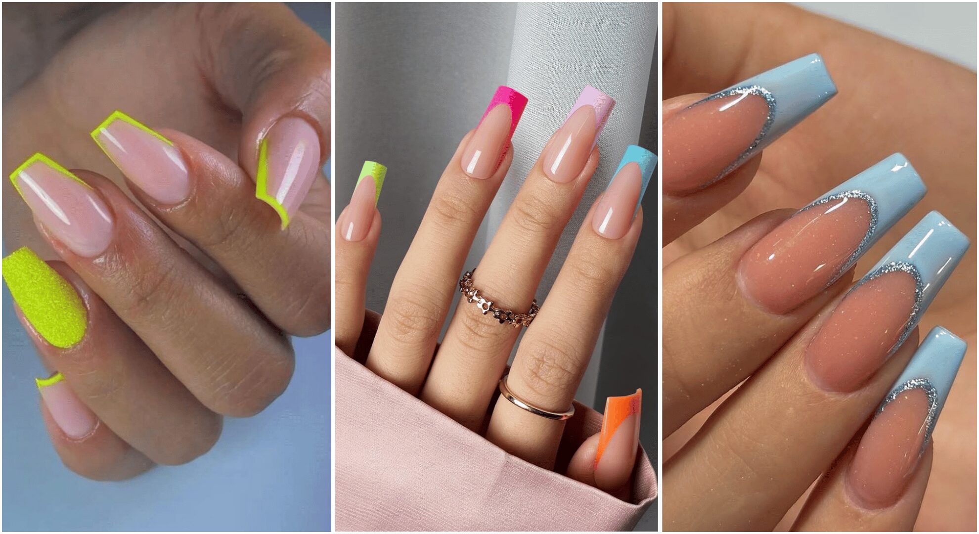 24 Coffin Summer Nails Ideas for 2025 1 coffin summer nails designs
