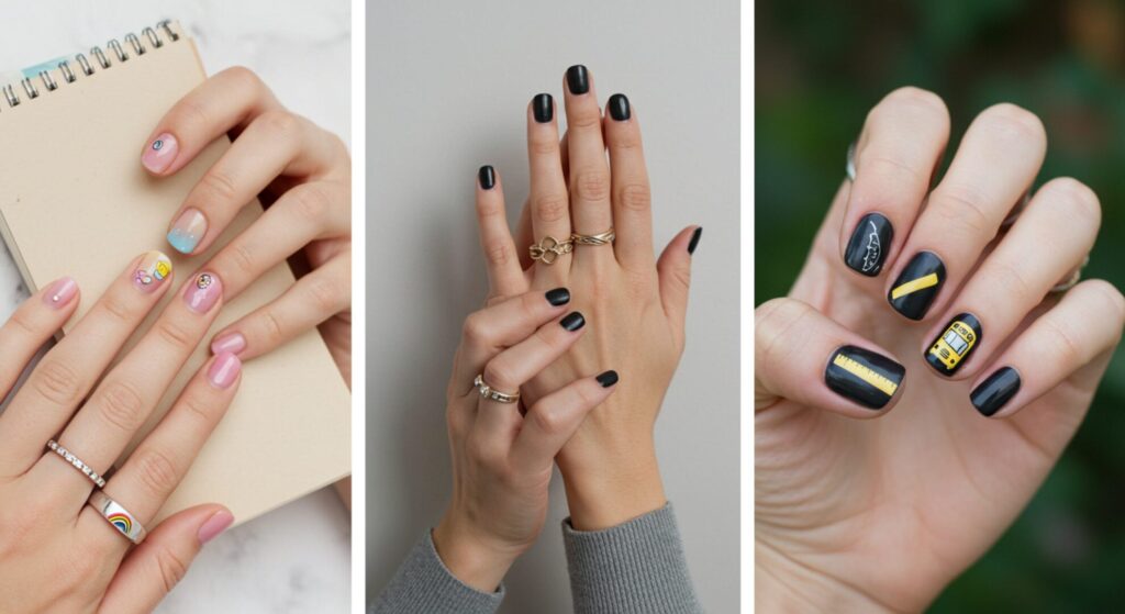 Best Back to School Nail Design Ideas for Students, Teachers & Moms in 2025 5 Back to School Nail Design