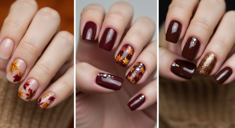 Fall Nail Designs for Wedding