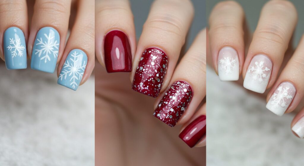 10+ Easy Winter Nail Designs for Beginners to Try This Season 3 Easy Winter Nail Designs for Beginners