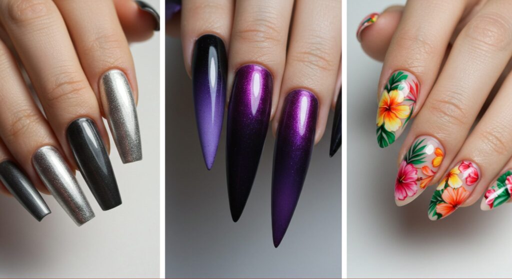 10+ Different Nail Shapes Design You’ll love 108 Nail Shapes Design