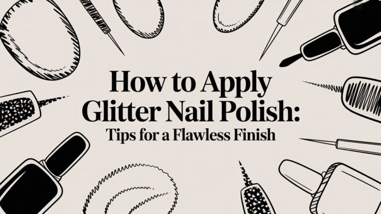 How to Apply Glitter Nail Polish Like a Pro: A Step-by-Step Guide