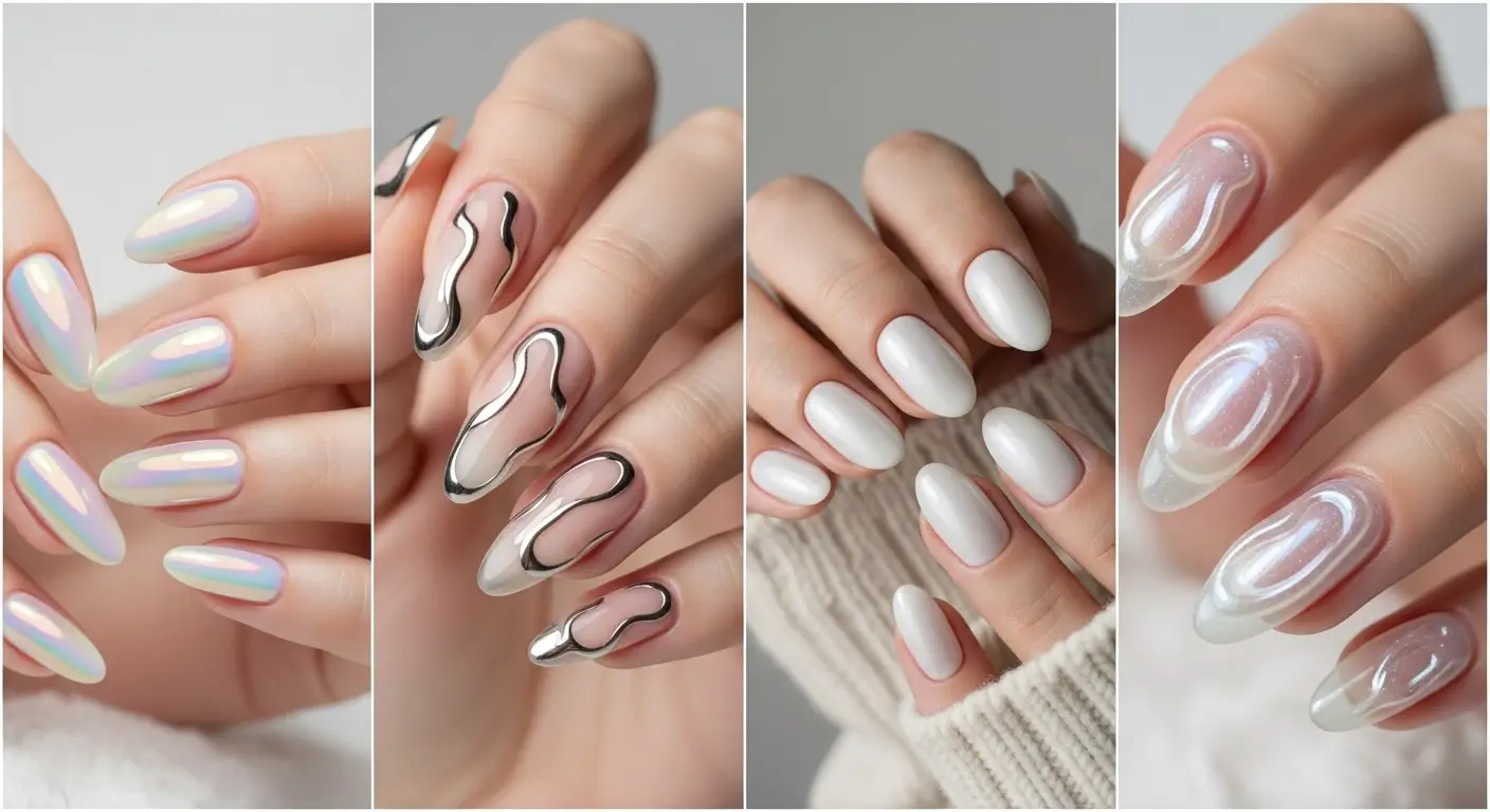 chrome nail designs