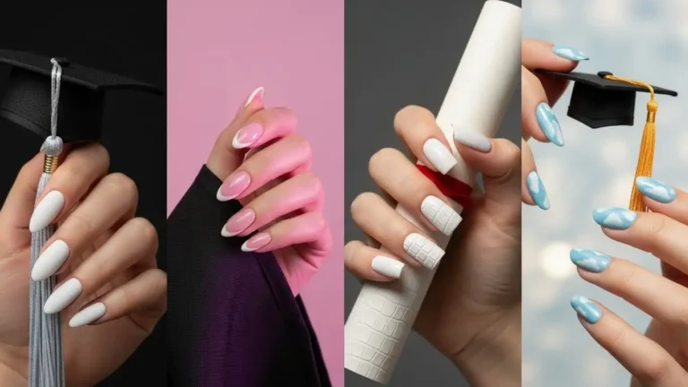 graduation nail designs
