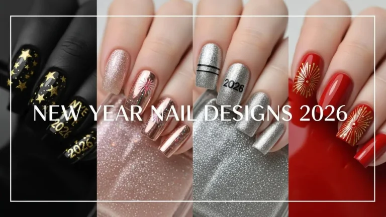 60 Sparkling New Year Nail Designs to Shine into 2026